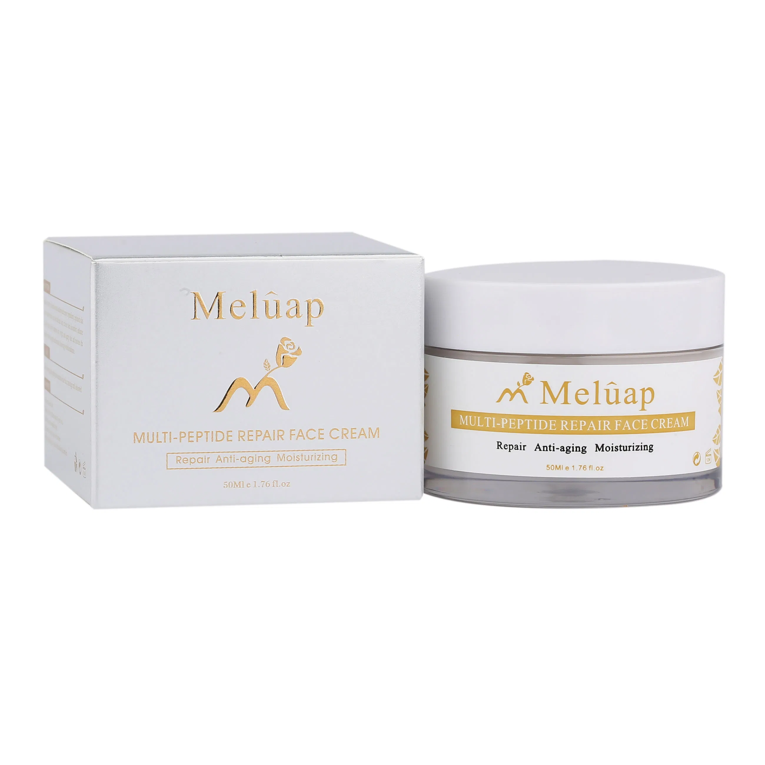 Wholesale Collagen Facial Repair Retinol Moisturizer Hyaluronic Acid Multi-Petides Whitening Anti Aging Wrinkle Face Cream