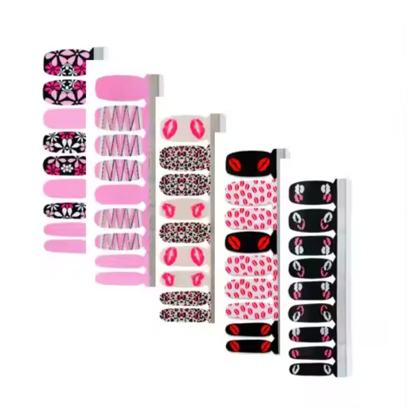 Self-Adhesive Nail Decal Nail Art Designs Diamond Luxury Nail Stickers
