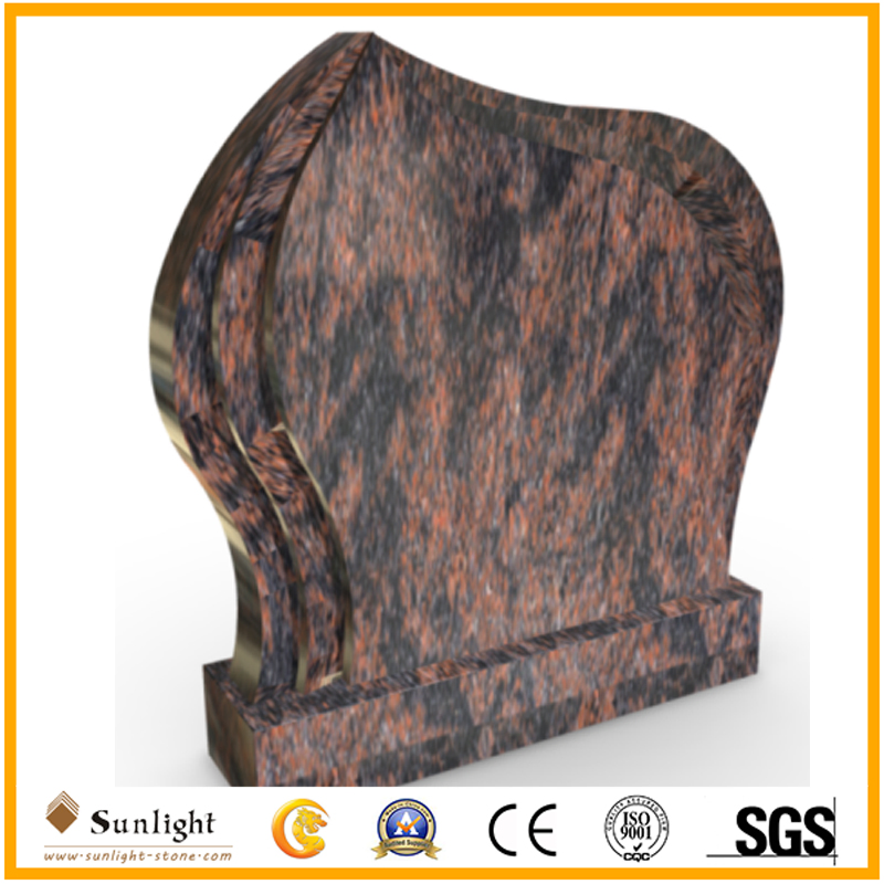 European/Russia/Romania/France/Slovak Style Black Granite Monument Memorial Tombstone