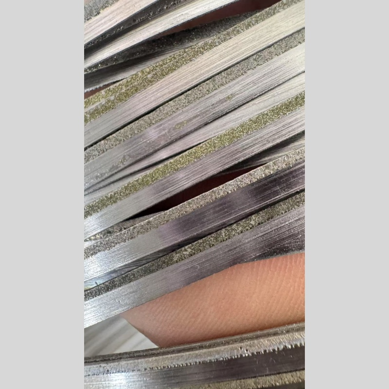 Алмазная ленточная пила для резки стали и композитов