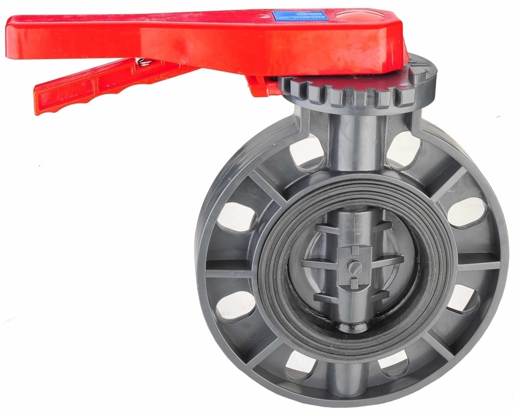 High Quality Wholesale Thermoplastic Water Valve PVC Butterfly Valve UPVC Butterfly Valve Plastic Butterfly Valve DIN ANSI JIS BS Standard