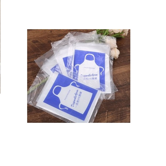 Disposable Food Service Aprons - PE/CPE/LDPE/HDPE Kitchen Aprons for Catering & Household Use