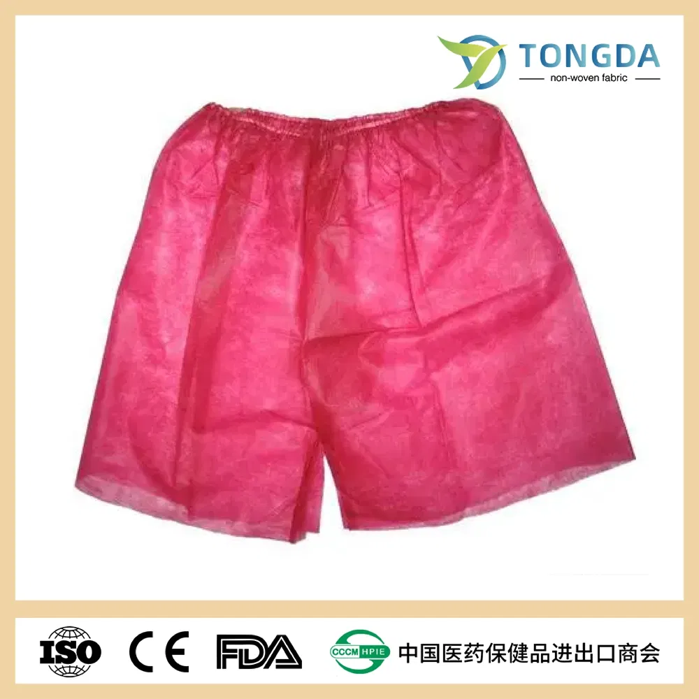 Ultra-Soft  Disposable PP Non-Woven Boxer Pants single use underpants