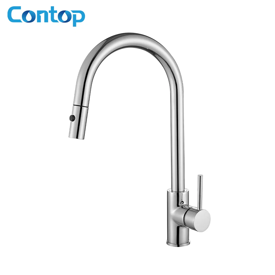 Australian Standard Watermark Gold Kitchen Tap Accessories Brass Body Single Handle Kitchen Mixer Faucet