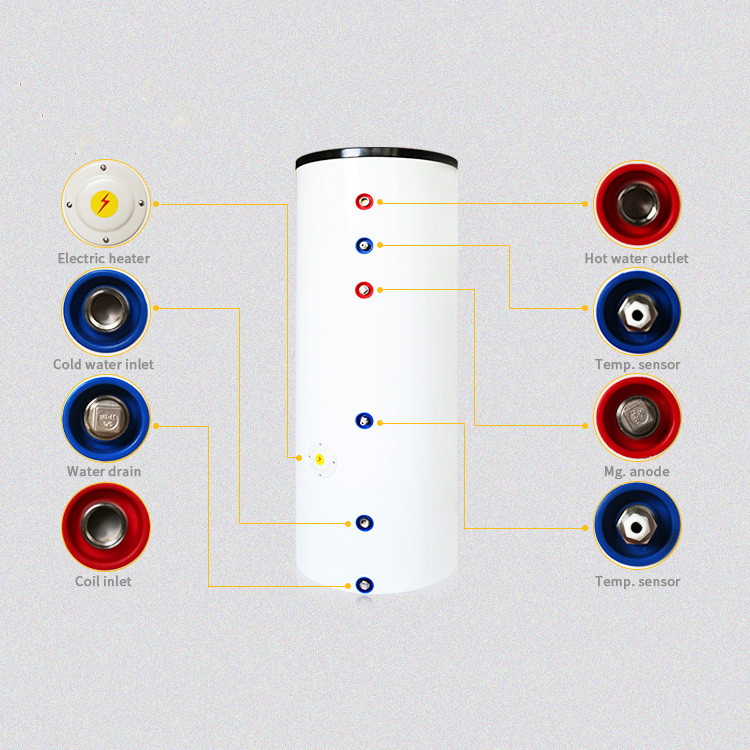 Pressurized Hot Water Storage Tank