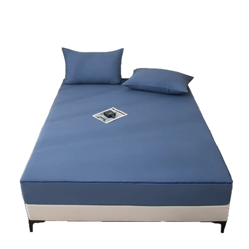 Luxury Microfiber Boxspring Mattress Encasement Protector with Zipper Surrounded