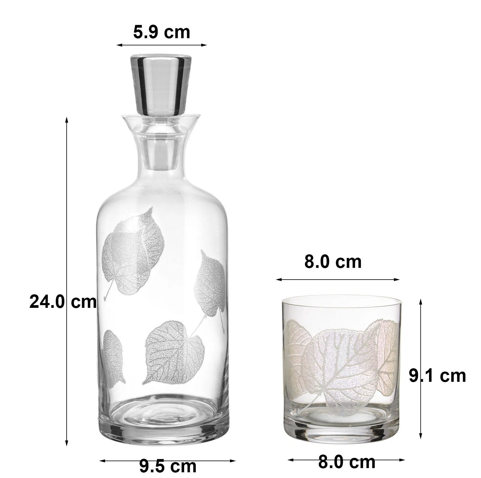 Luxury Custom Modern Designed Handmade Glass Crystal Whiskey Bottle Glass Decanter for Scotch Vodka Whisky Wine