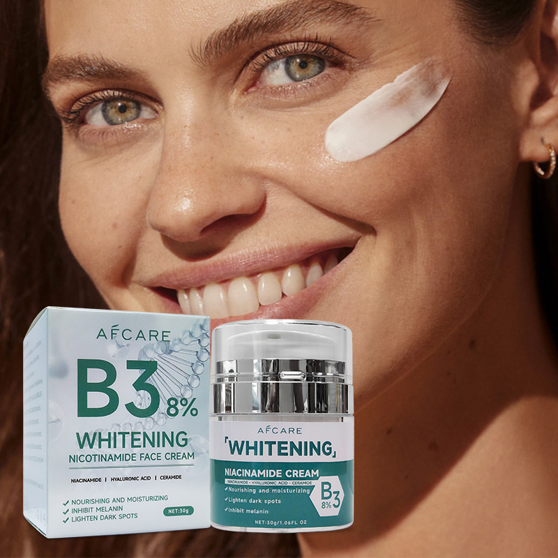 OEM ODM B3 Face Whitening Niacinamide Cream Nourishing Moisturizing Relieve Brighten Crramide
