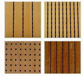 AG. Acoustic Eco Friendly Product Sound Insulation Wall Ceiling Soundproof Grooved Wood Veneer Panel