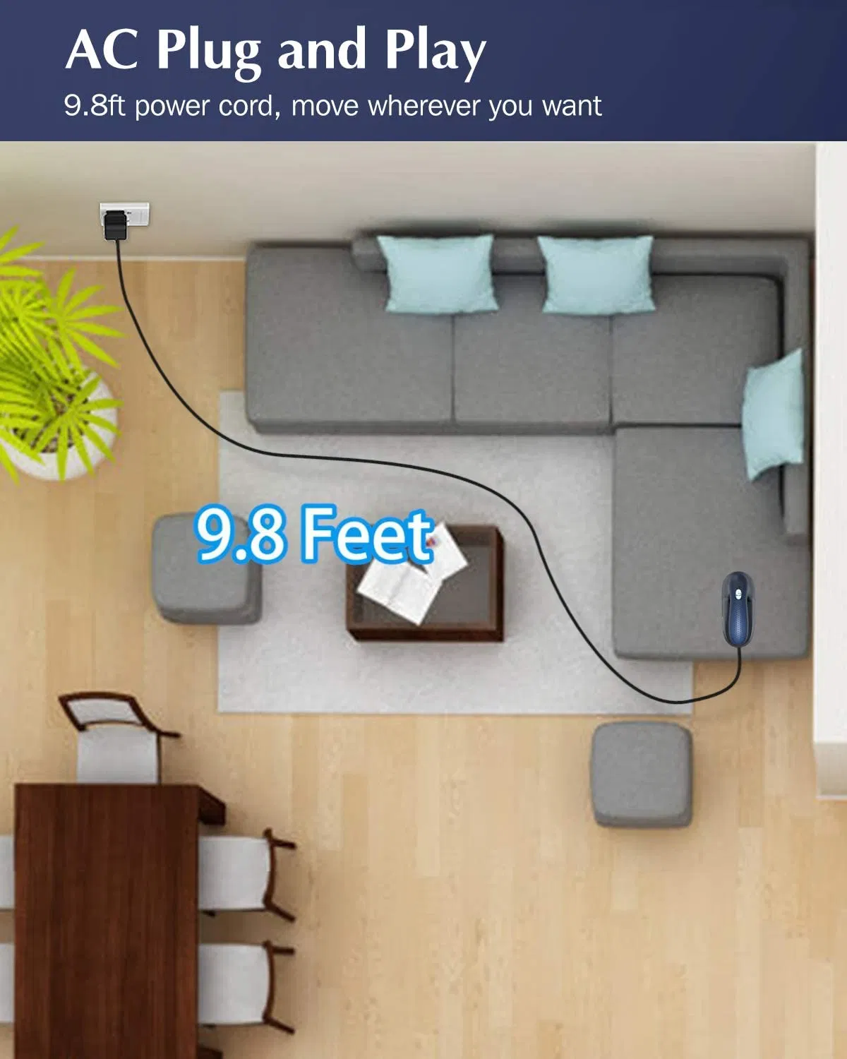 Sweater Fabric Shaver Home-Edition Powerful Efficient AC-Adapter Battery Powered Fuzz Lint Remover