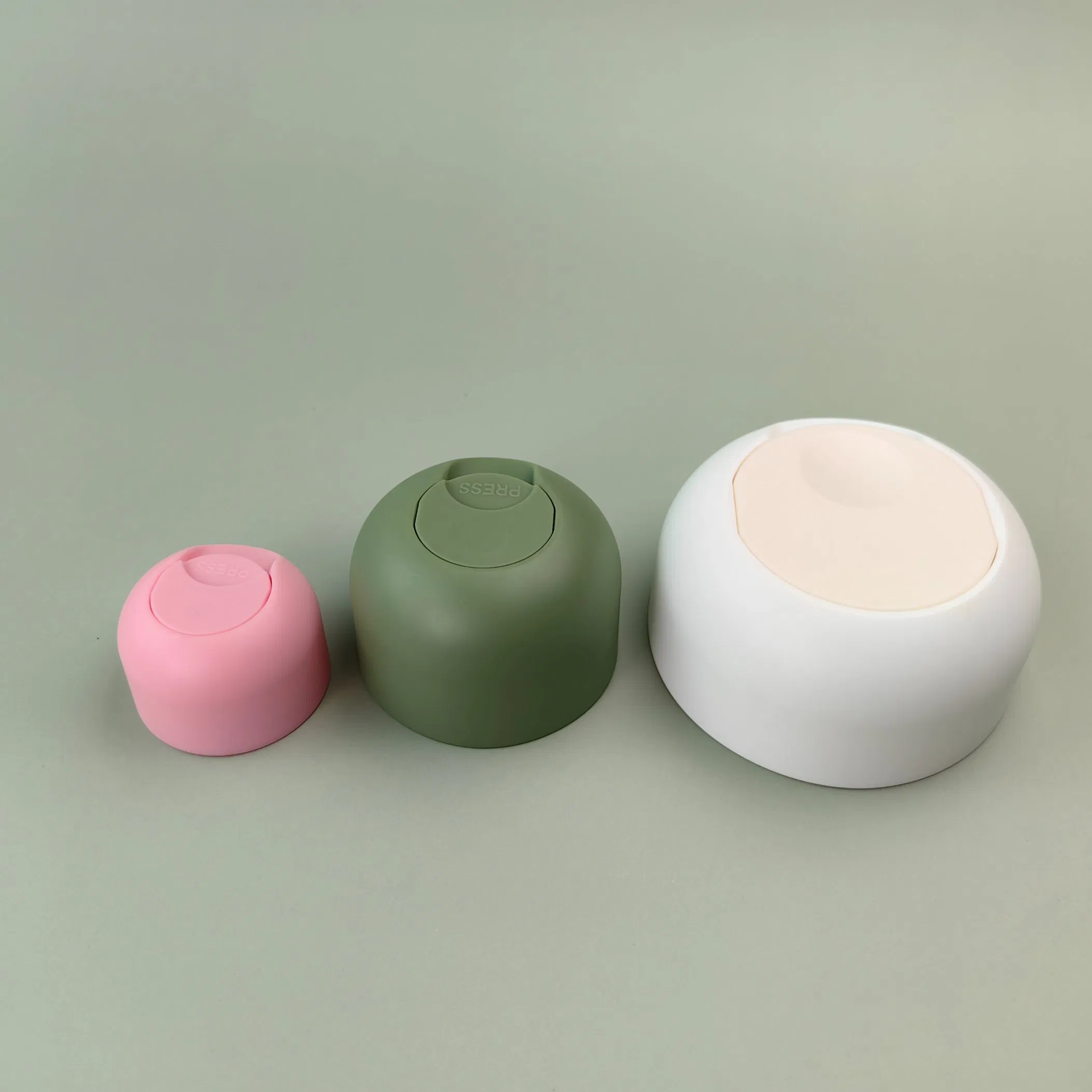 Scrub Double Layer Shampoo Body Wash Bottle Cap