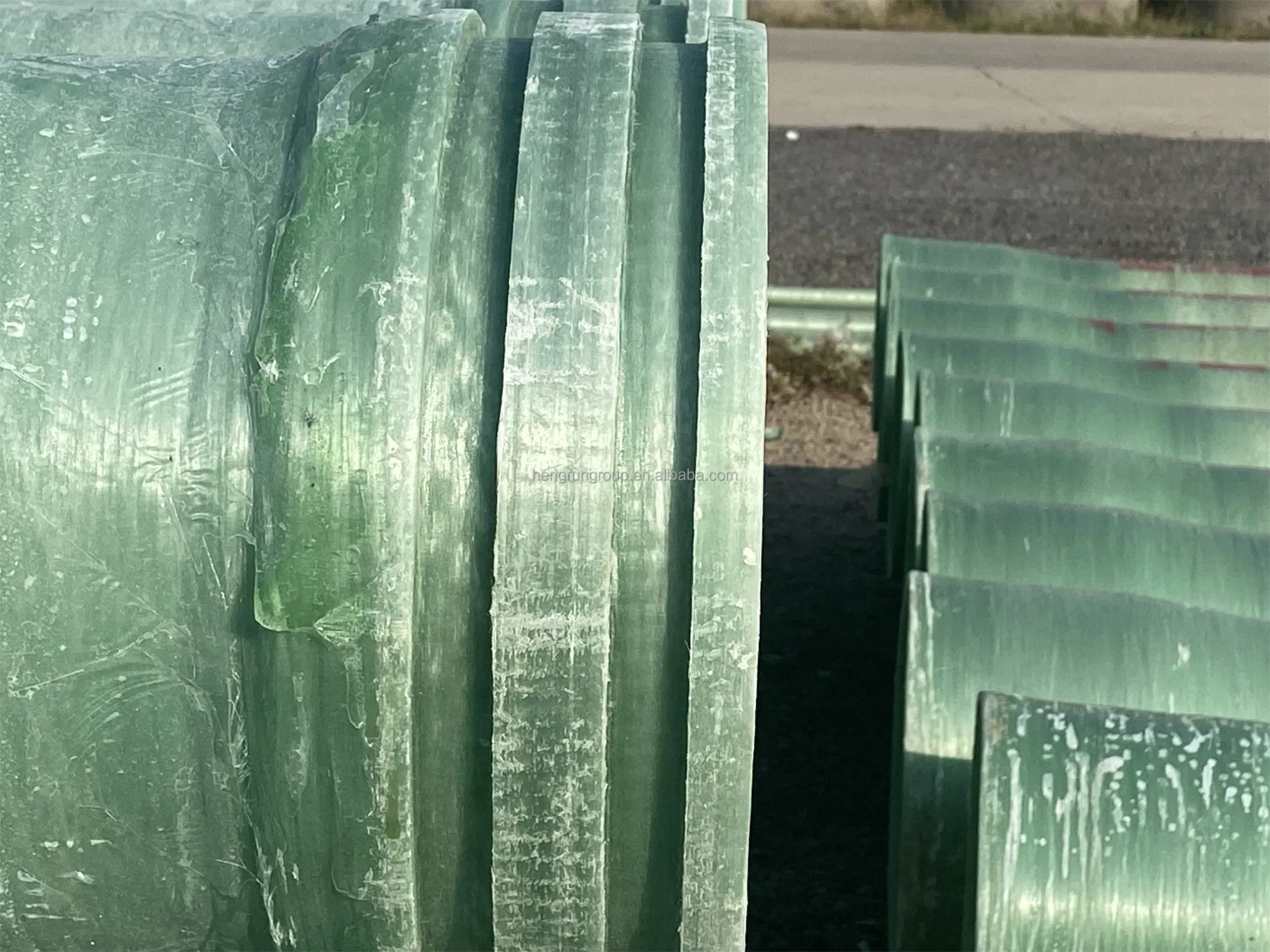 FRP GRP Fiberglass Pipes Epoxy Reinforced Plastic Filament Fibre Glass Pipe