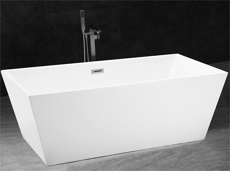 High Quality Hot Selling Modern Acrylic Solid Surface Freestanding Bathtub