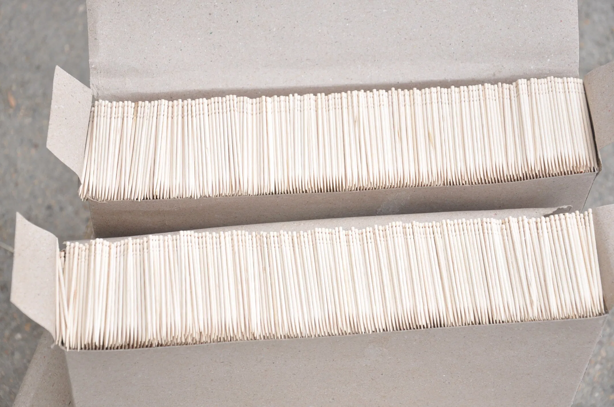 Food-Contacting Grade Hygienic Eco-Friendly Biodegradable Disposable 100% Natural Wooden Toothpick