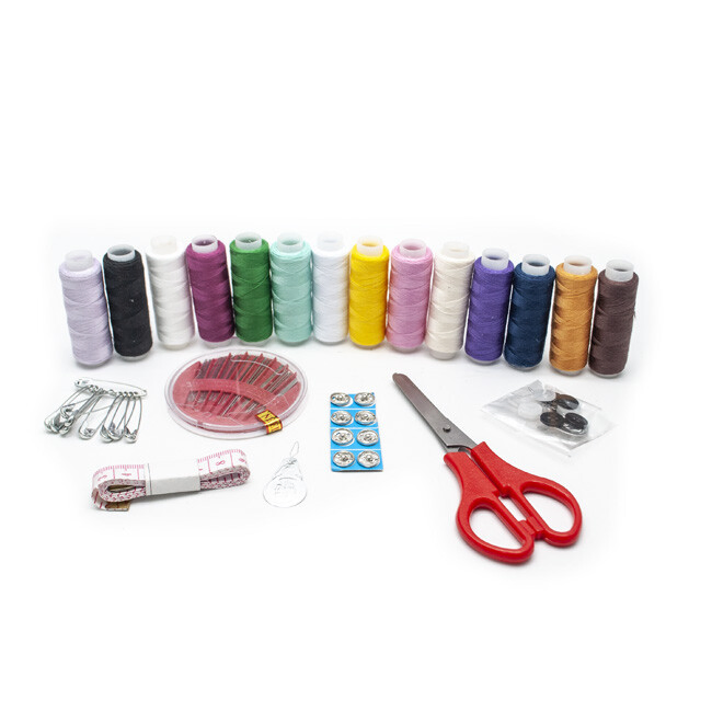 Custom DIY Thread Needle Box Portable Plastic Storage Household Travel Sewing Kit