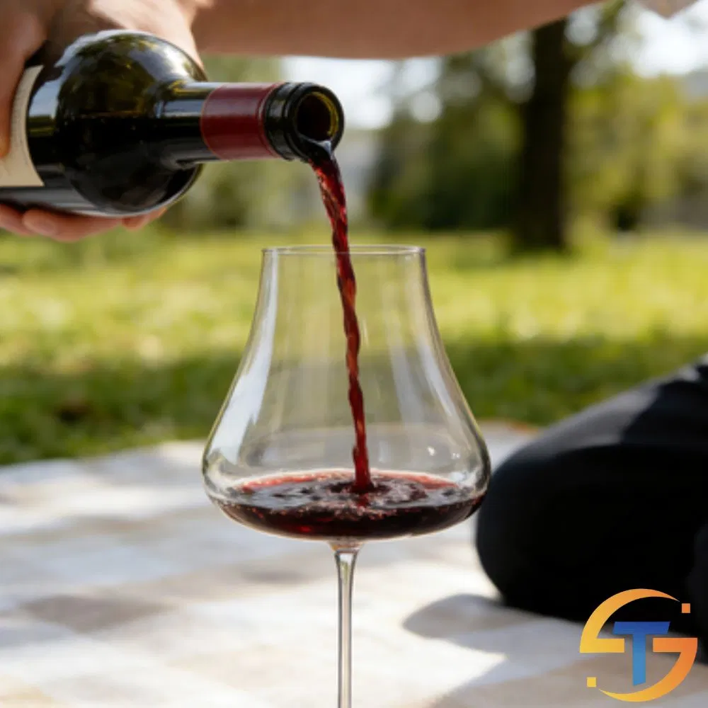 Бокал для вина кристальный бургунди 700 мл