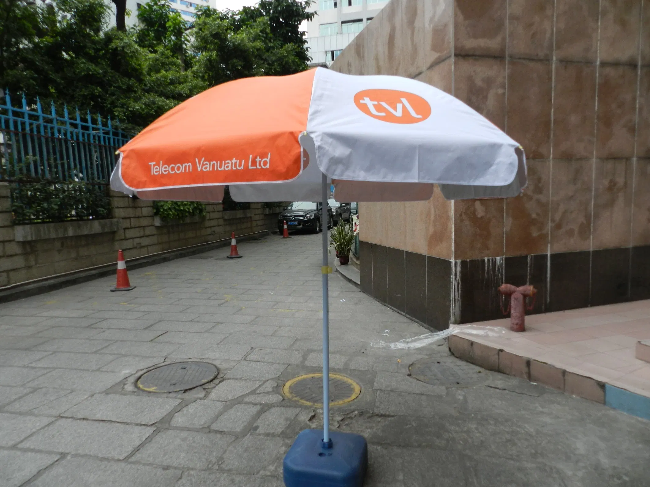 Рекламный пляжный зонт с печатью, 8-16 спиц, анти-УФ