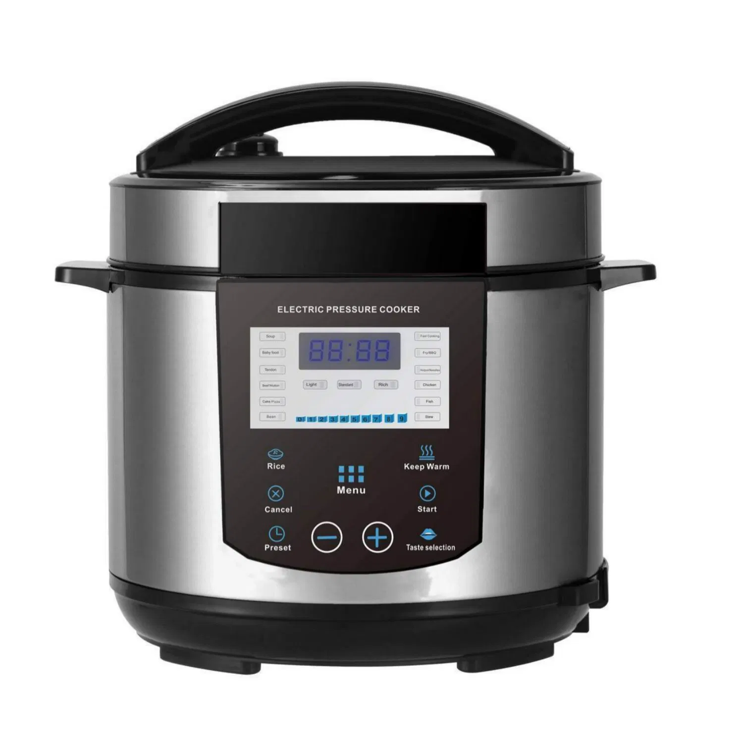 Intelligent Electric Pressure Cooker with Multiple Cooking Programs and Advanced Safety Features for Modern Family Kitchens