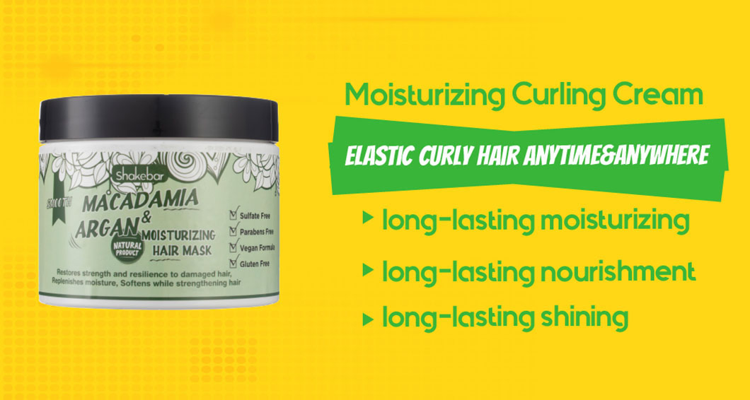 Shakebar Brand Private Label Macadamia & Argan Moisturizing Hair Mask