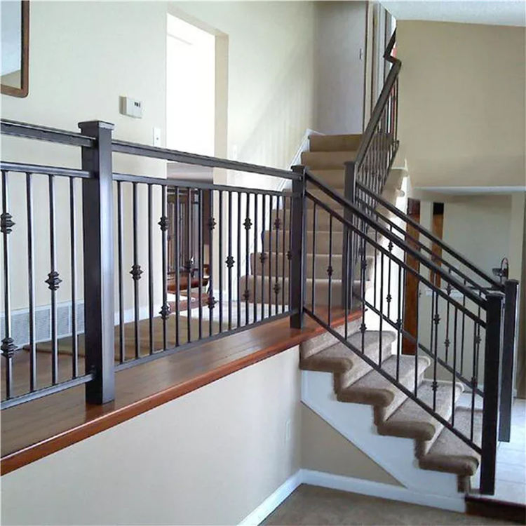 Metal Wrought Iron Balustrade for Balcony and Stairs