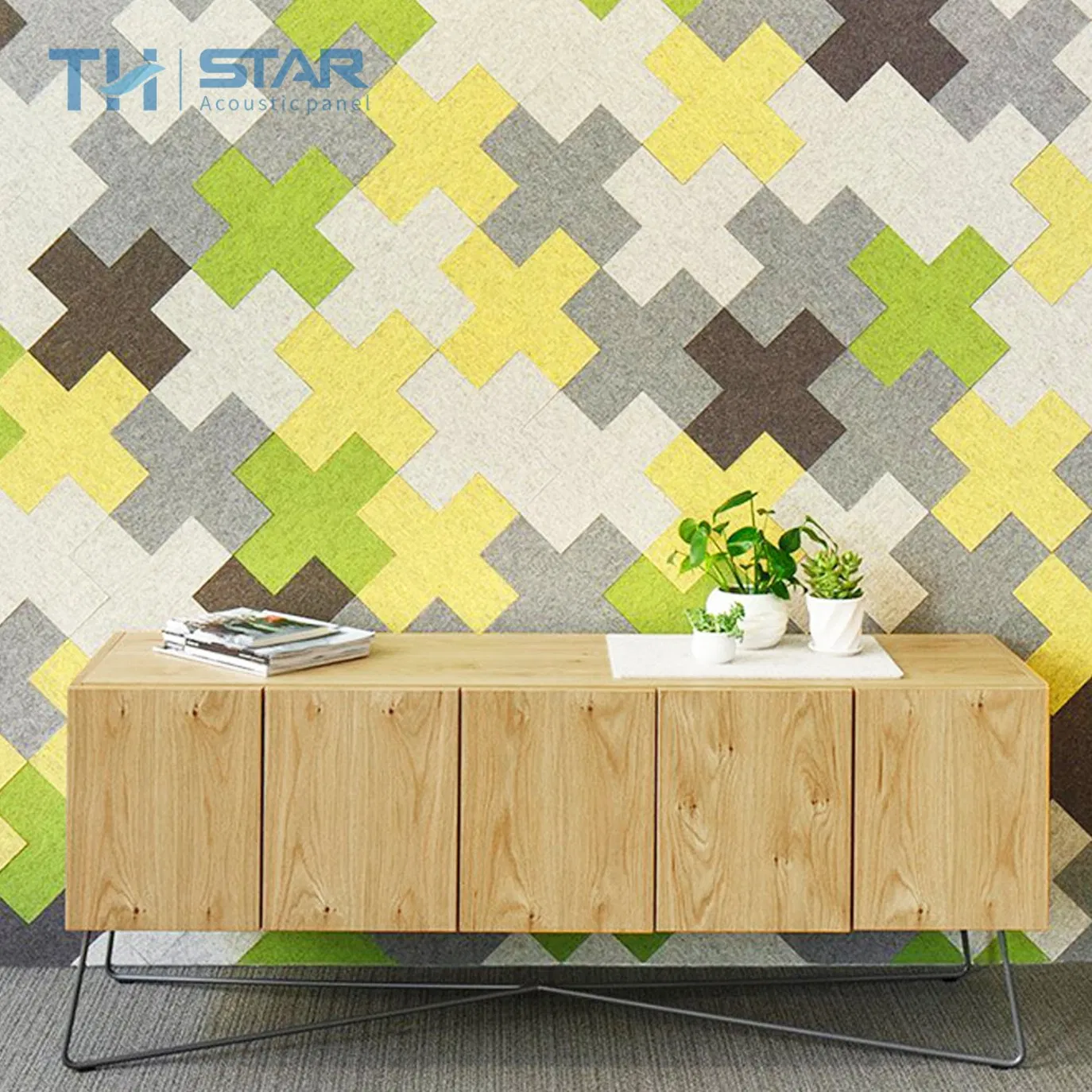 European Standard Acoustic Panels Sound Acoustic Panel Polyester Fiber Acoustic Panel Decor Wall Tiles Sound Absorbing Acoustic Panel