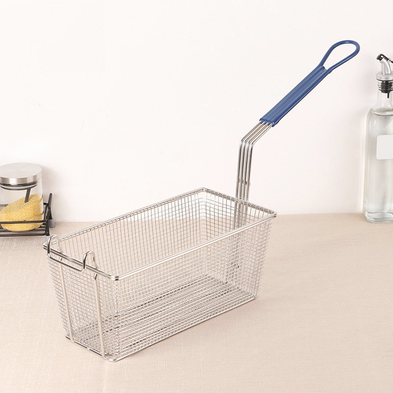 Прямоугольная фритюрная корзина из нержавеющей стали