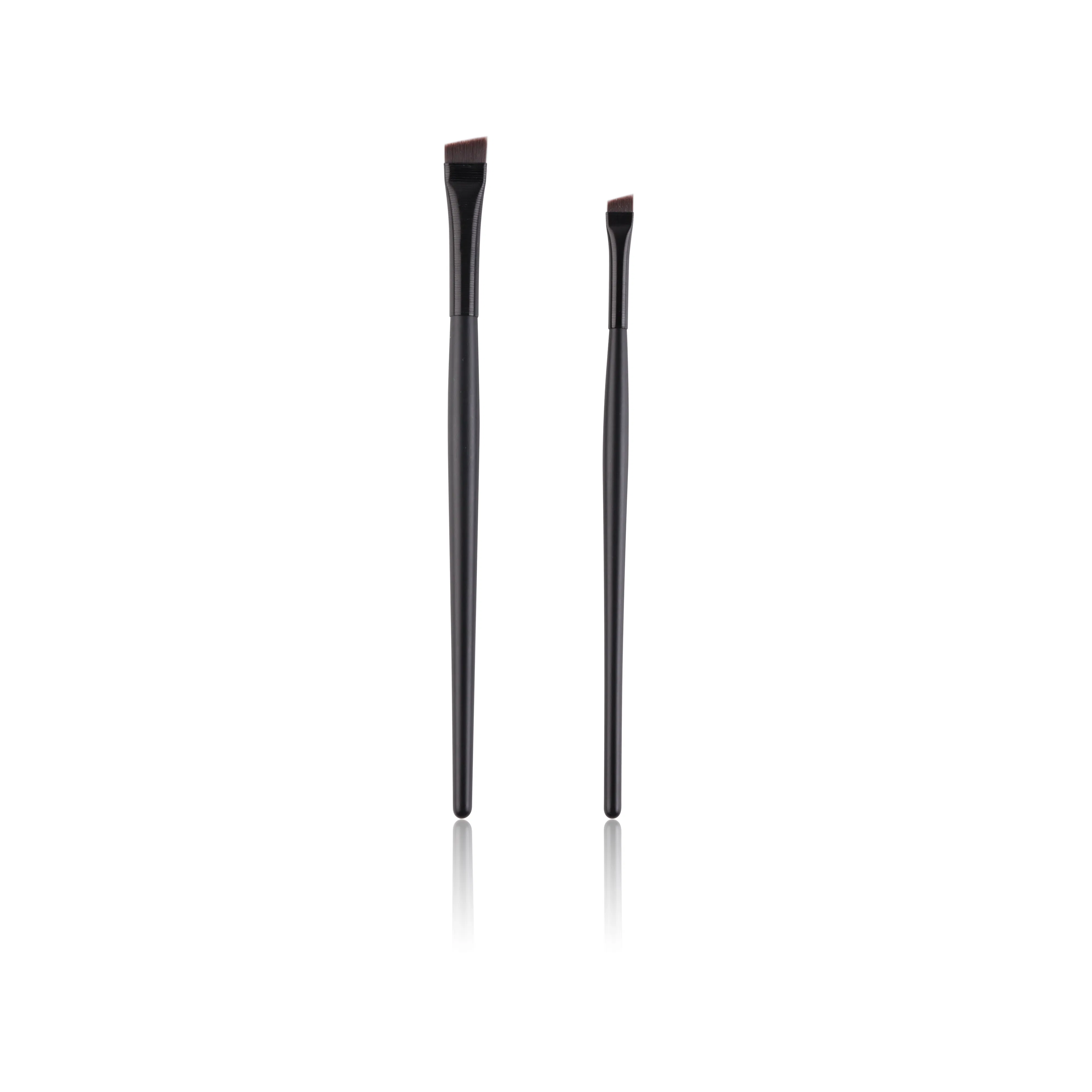 Fashion Eyebrow Brush Wood Handle Synthetic Beauty Brush
