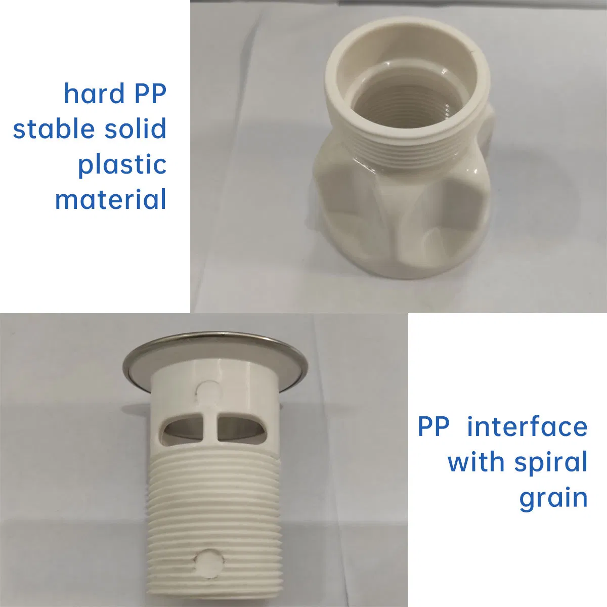 American Style Flip-up Cover Anti-Clogging Stainless Steel PP Material Bathroom Washbasin Drain