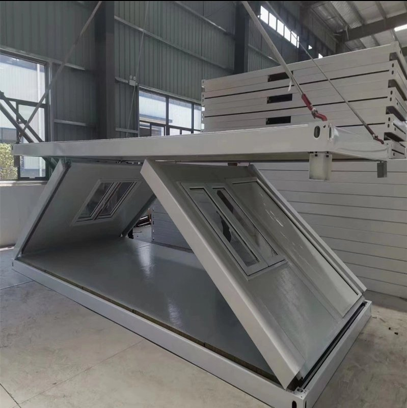 20FT/40FT Steel Structure Folding Living Prefab Modular Homes Movable Foldable Container House for Sale