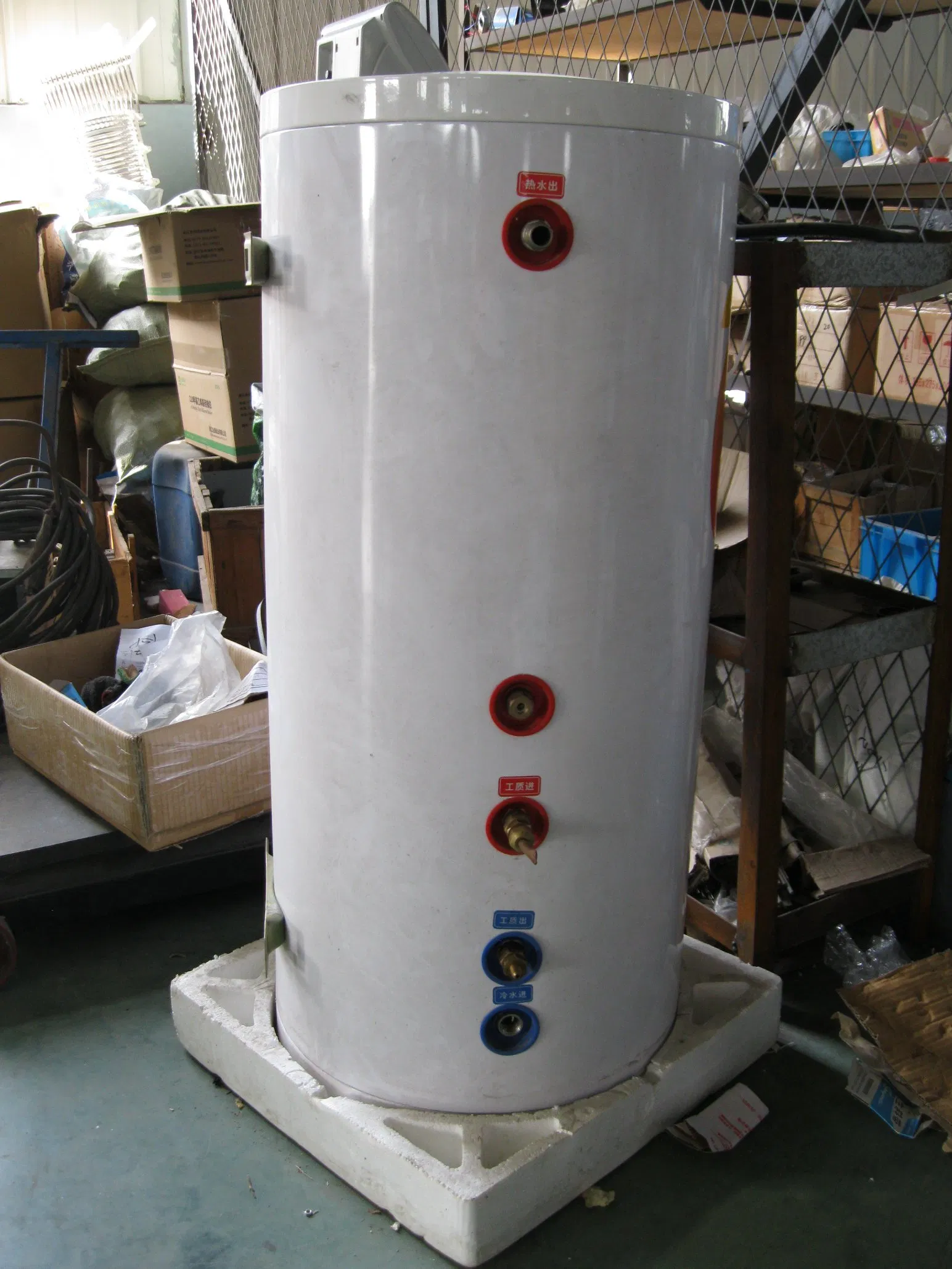 Pressure Water Tank with Two Coils (WT-300)