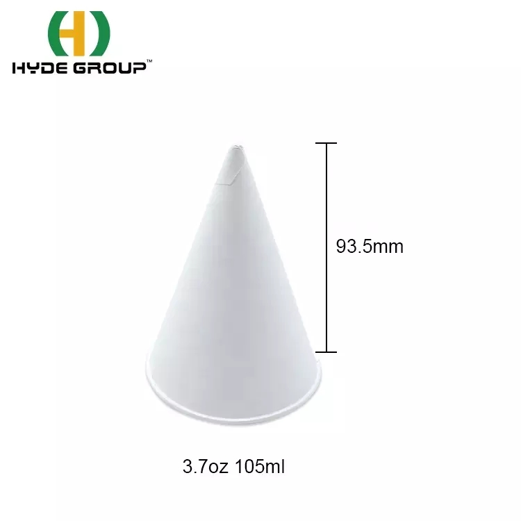 Snow Paper Cup Cone Ice Cream Cup Beverage Cup for Parties