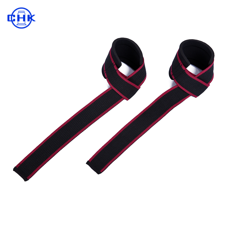 Лямки для тяжелой атлетики силиконовые с поддержкой запястья