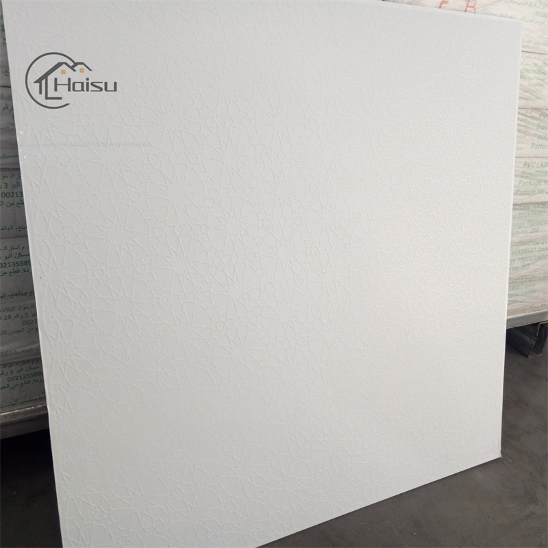 PVC Gypsum Ceiling Panel with Aluminum Foil Back