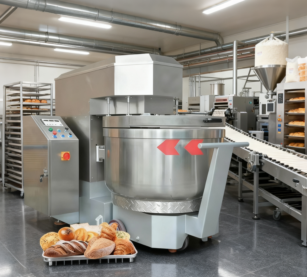 Electric Removable Bowl 250L Dough Mixer Large Capacity for Bakery Hotels & Food