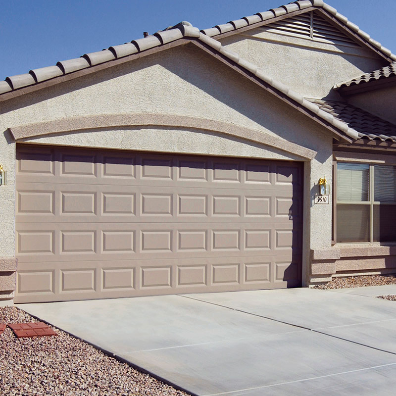 China Manufacturer PU Foam Automatic Steel Sectional Garage Door