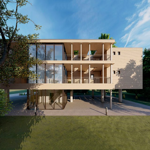 Light Gauge Steel House with AAC Panel