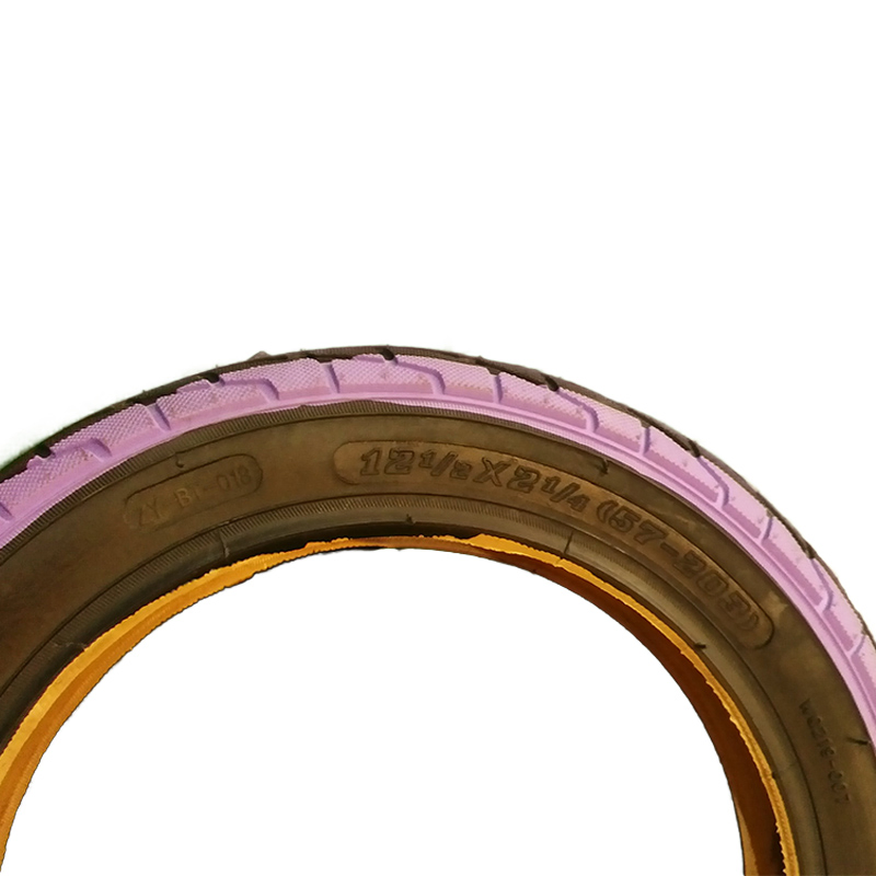 Детская велосипедная шина 12 дюймов, цветная