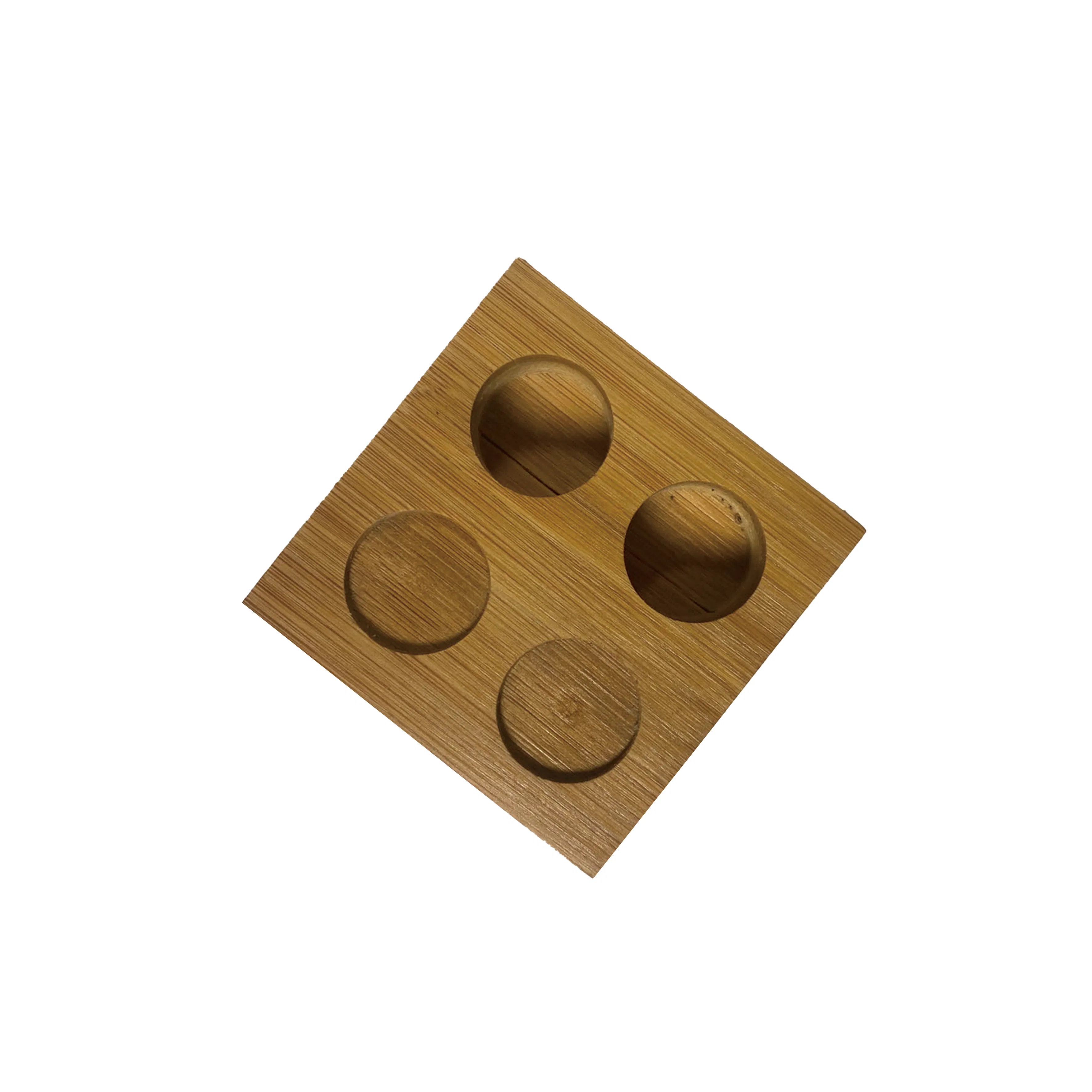 China 2/4/6 Holes Compressed Towels Trays with Resin Material Black Color Durable Magic Towels Tray Coin Tissue