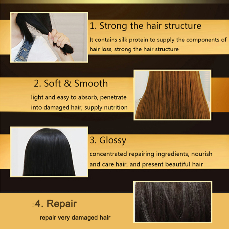 Material Colors and Fragrance Can Be Customized OEM Hair Mask