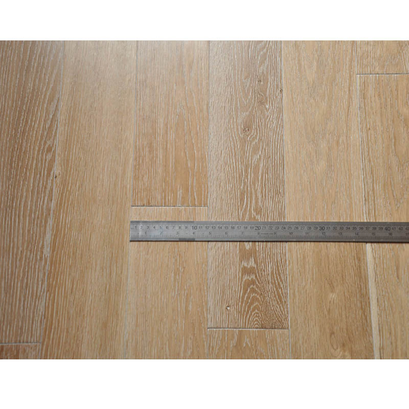 Select Grade White Limed Solid Oak Wood Flooring/Parquet Flooring with CE/Carb