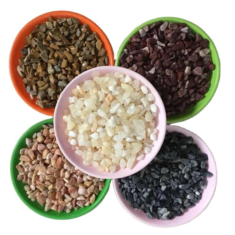 Colorful Decorative Garden Pebbles for Landscaping and Design