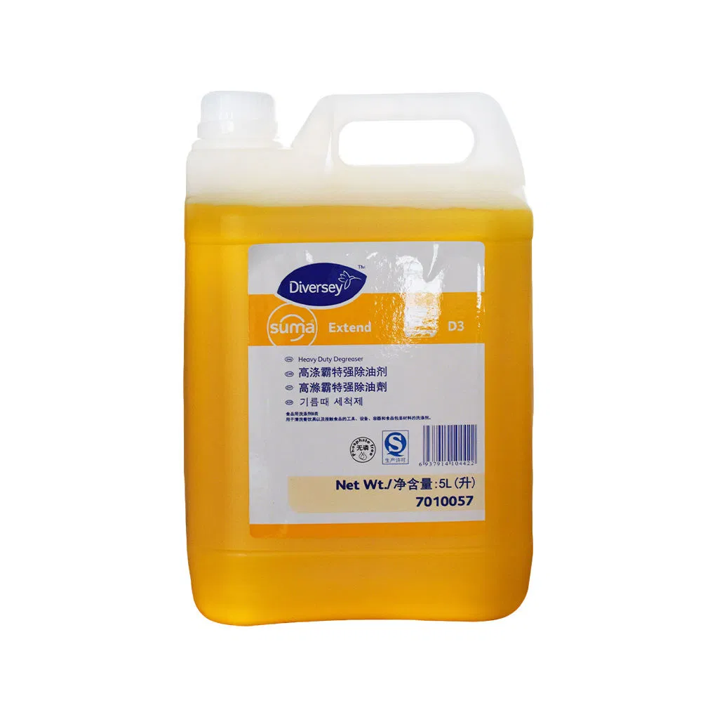 Suma Extend Ready-to-Use Alkaline Liquid Oil Stain Remover Heavy Duty Degreaser Fast-Acting Grease Cleaner