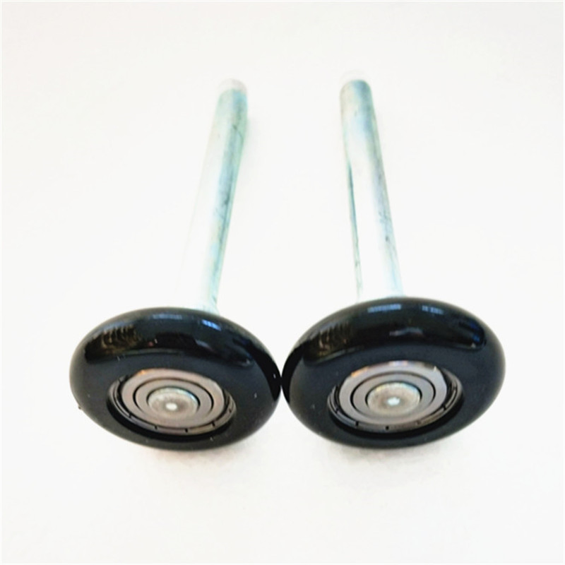 Black 6200zz Bearing 46*178mm Garage Door Parts Nylon Roller