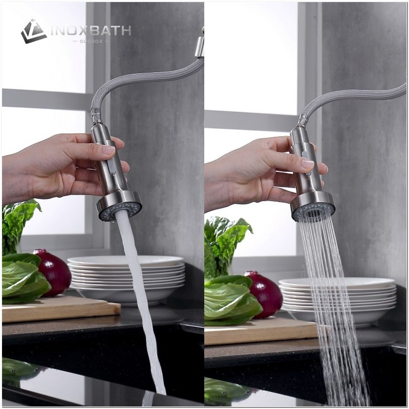 Watermark Listed Stainless Steel Kitchen Faucet Industrial Grade Leak Resistant Tap