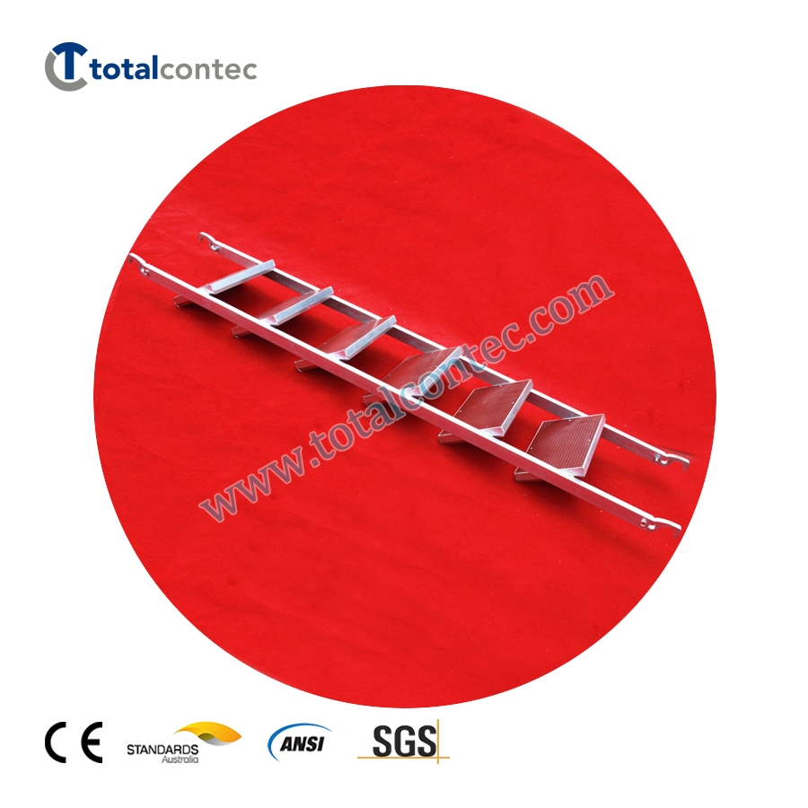 Customized Aluminum Portable Moving Scaffolding with Staircase