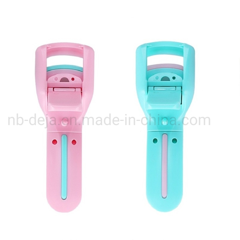 Handle Portable Plastic False Eyelashes Eyelash Extension Tweezers Curler