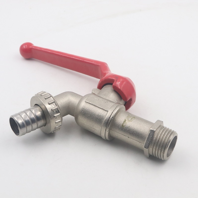 Casting Brass Bibcock Garden Water Faucet T Handle Brass Tap
