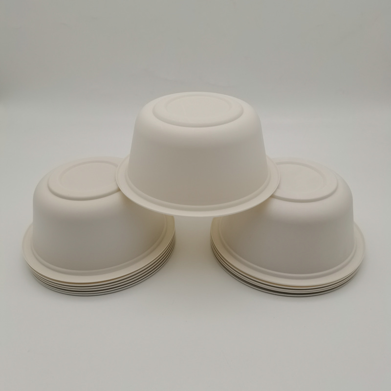 High Quality Biodegradable Cornstarch Disposable Bowl Salad Dessert Bowl