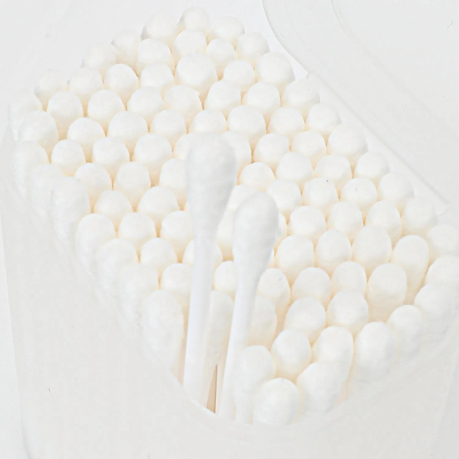 100PCS Disposable L Cotton Swabs Sterilized Plastic Stick Cotton Buds for Healthcare Use