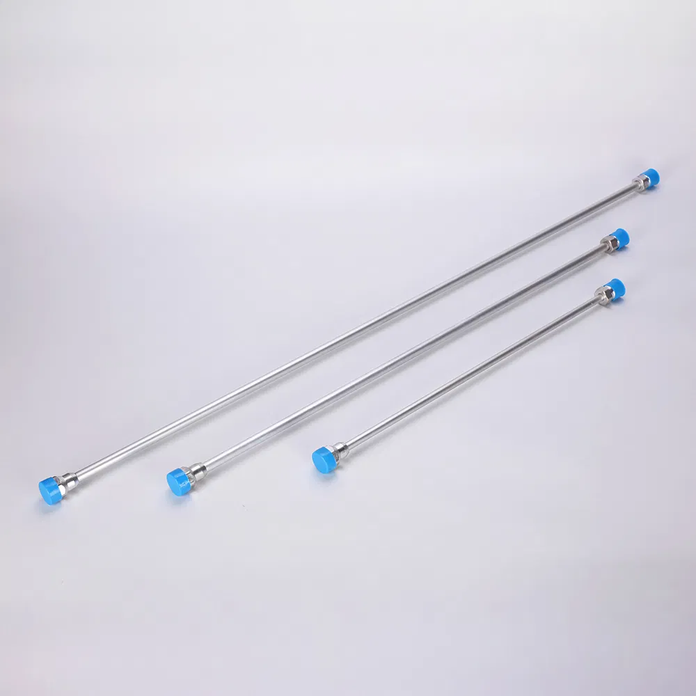 Airless Paint Spray Gun Tip Extension Pole Rod Painting Aluminum Alloy Anti-Corrosion Airless Paint Sprayer Extension Silver Tone